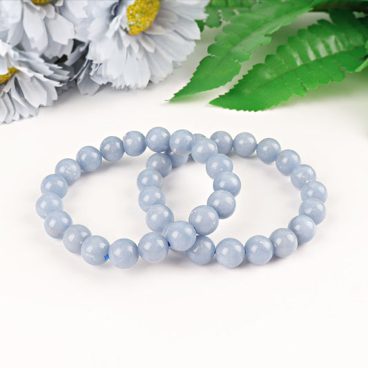 10mm Angelite Crystal Bracelet