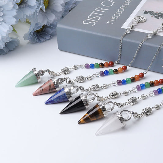 Arrow Head Design Crystal Pendulum