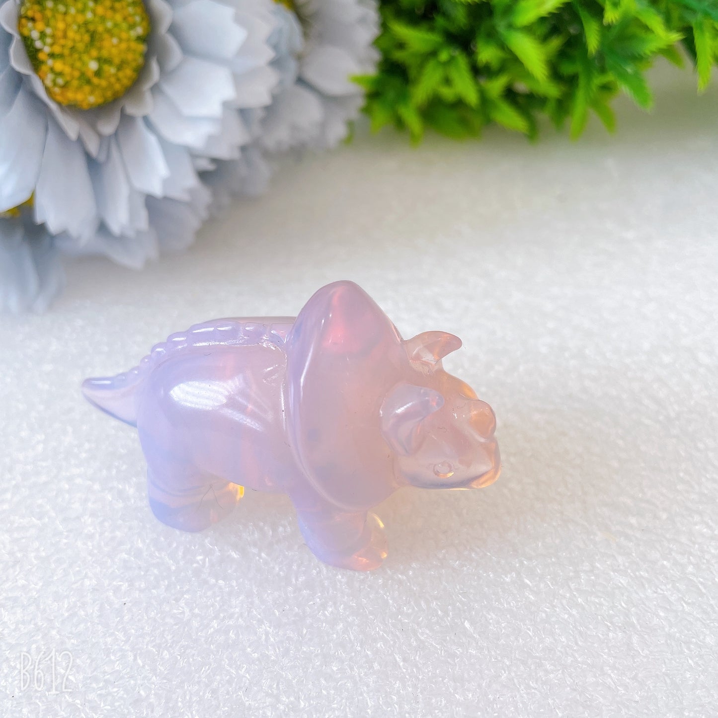 2.4" Opalite Dinosaur Crystal Carvings