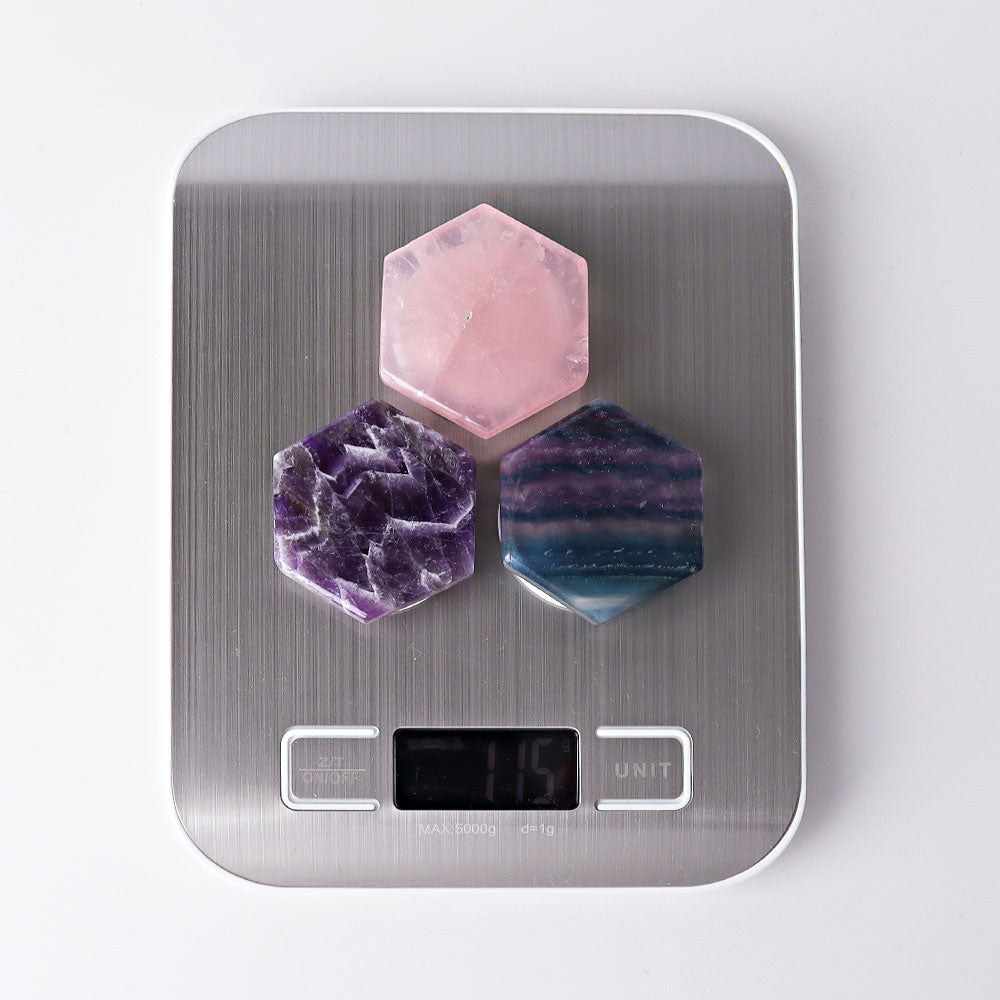 1.8" Hexagon Cellphone Adjustable Crystal Holder