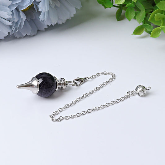 9" Round Crystal Pendulum