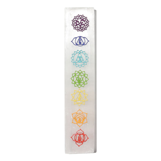 Natural Selenite Stick White 7 Chakra