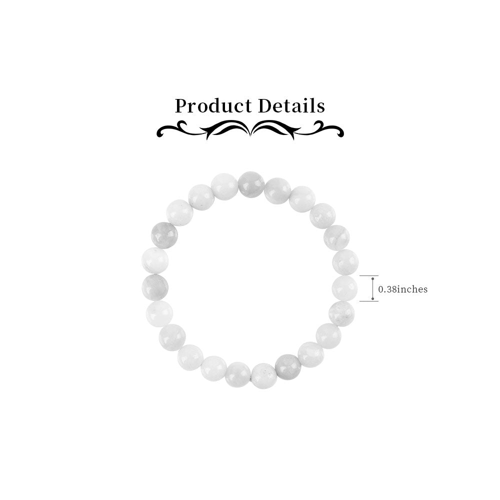 10mm Blue Sandstone Bracelet