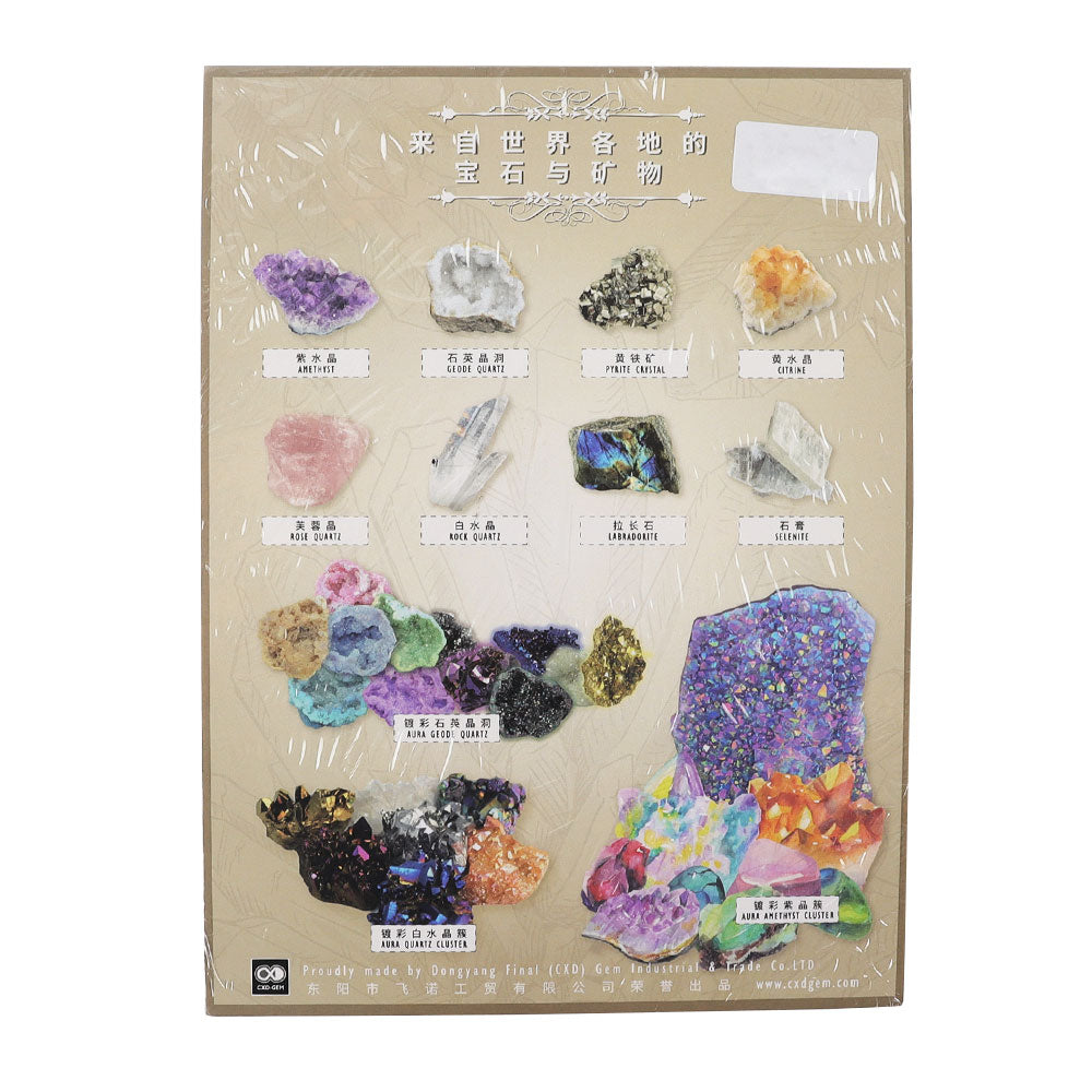 Well Packed Selenite Moon Shape Crystal Slab