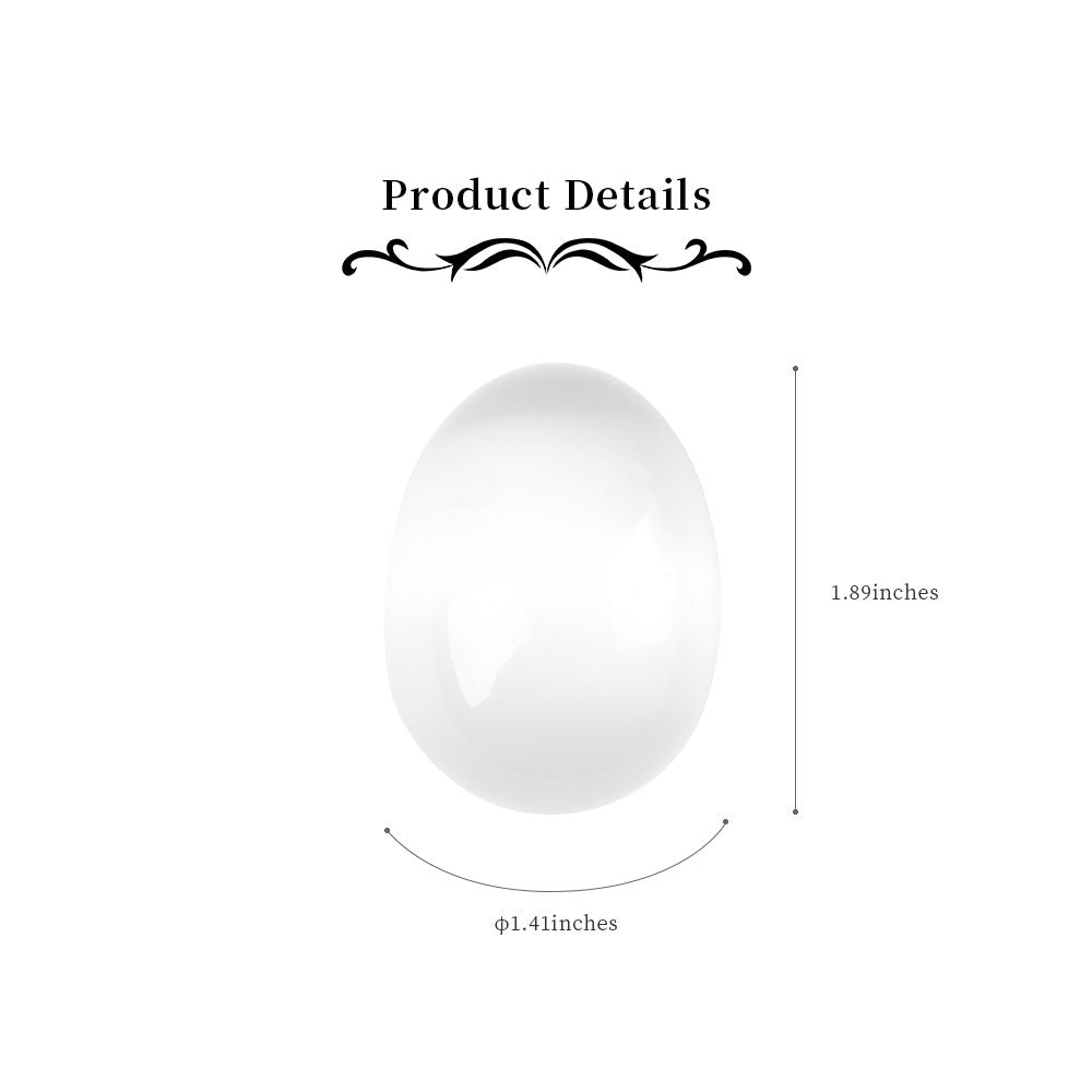 Cat Eye Crystal Egg Palm Stone