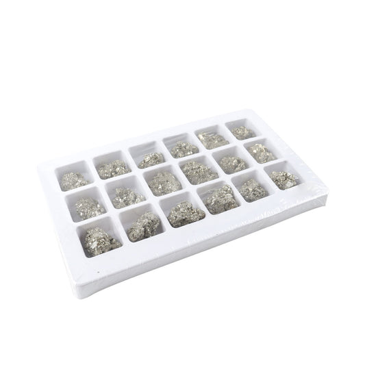 Iron Pyrite Raw Crystal Stones Kit Box