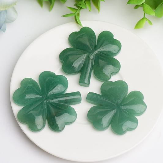 1.8" Green Avneturine Cloves Crystal Carving