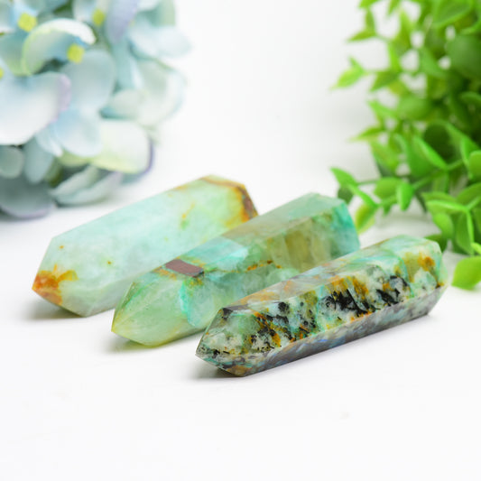 2.5"-4.0" Phoenix Grow with Azurite Crystal Point Crystal Healing Bulk Wholesale