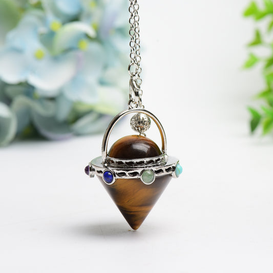 Mixed Crystal New Design Arrow Head Pendulum Crystal Healing Bulk Wholesale