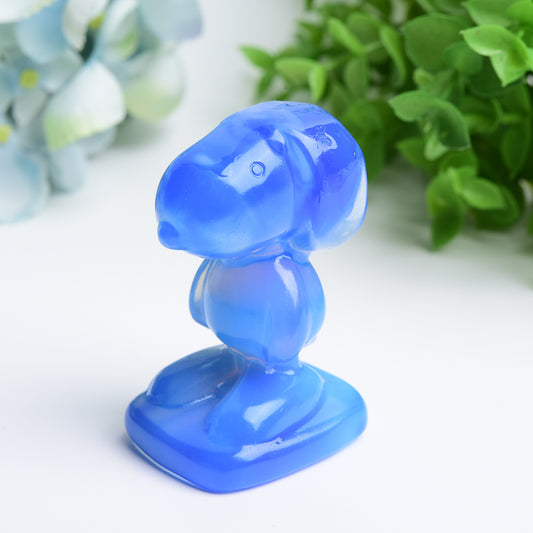 Mixed Crystal Snoopy Carving Crystal Healing Bulk Wholesale