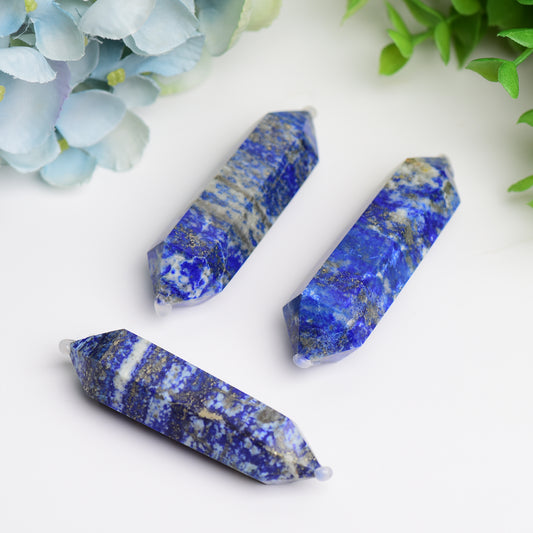 2.8" Lapis Double Terminated Crystal Point