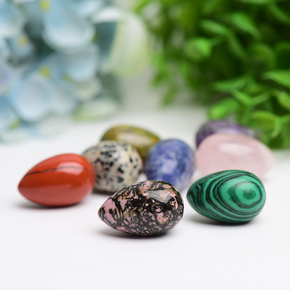 1.0 Mixed Crystal Mini Egg Crystal Carving