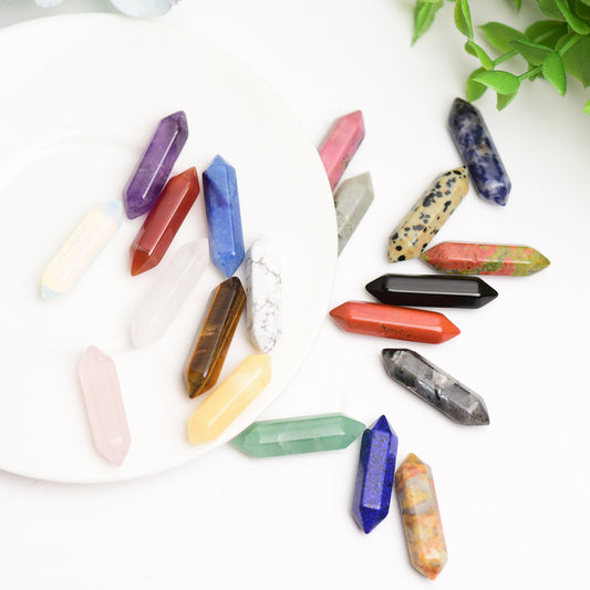 Mixed Crystal Mini DT Point for Jewelry DIY Crystal Healing Bulk Wholesale
