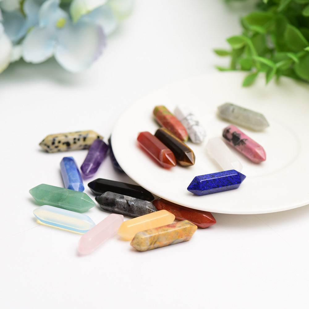 Mixed Crystal Mini DT Point for Jewelry DIY Crystal Healing Bulk Wholesale