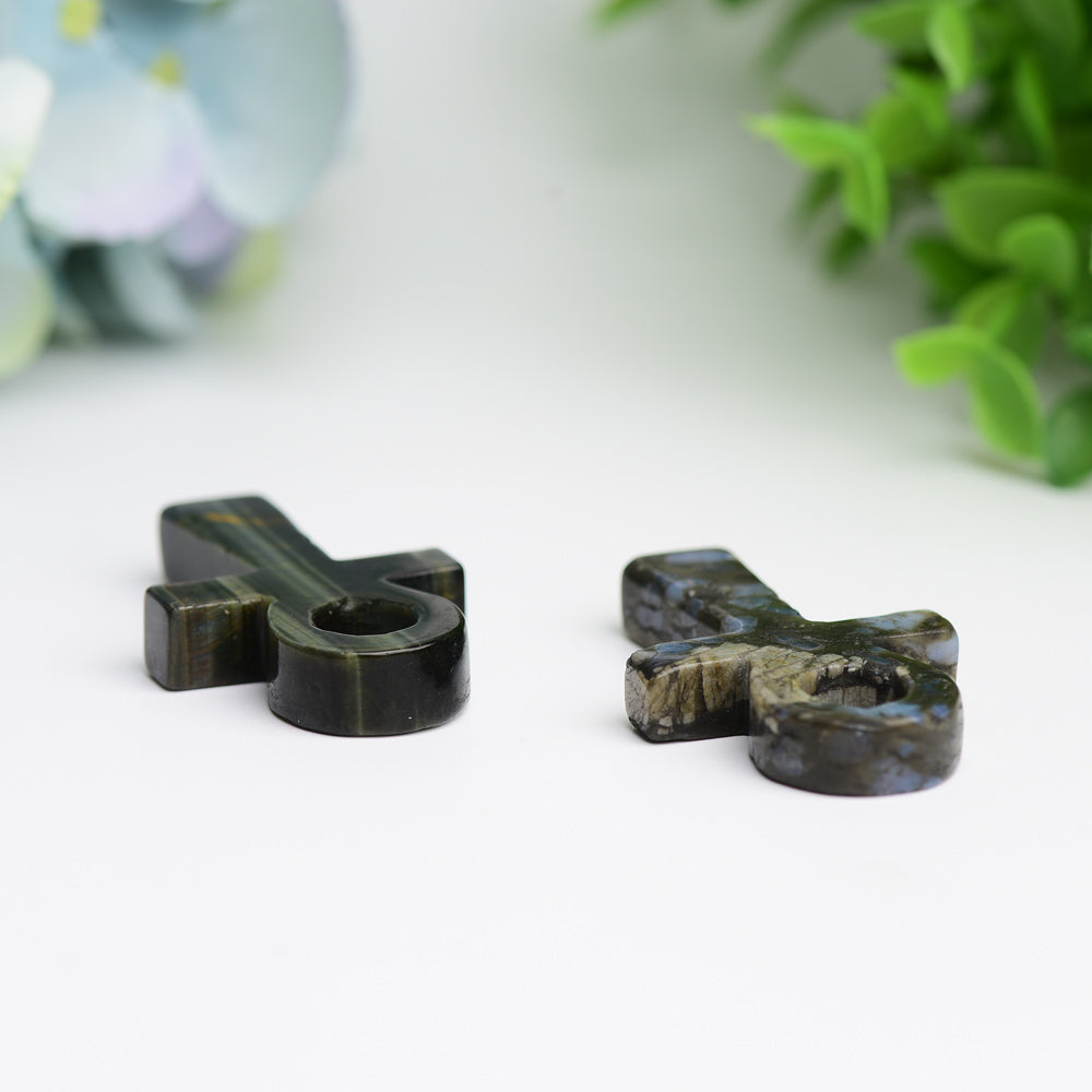 2.0" Life Key Crytsal Carving Bulk Wholesale