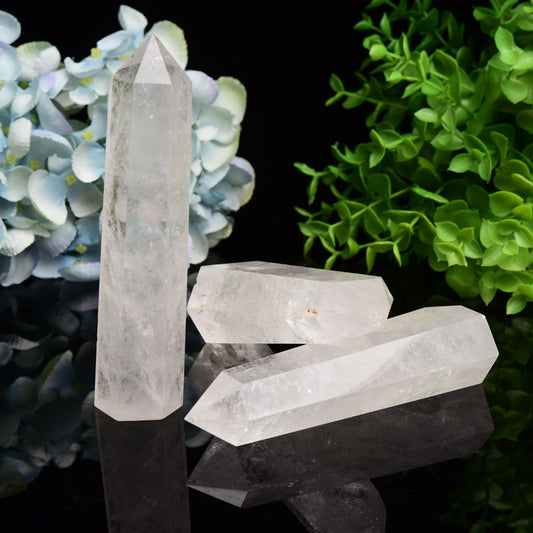 5.0"-5.5" Clear Quartz CrystaL Tower Bulk Wholesale