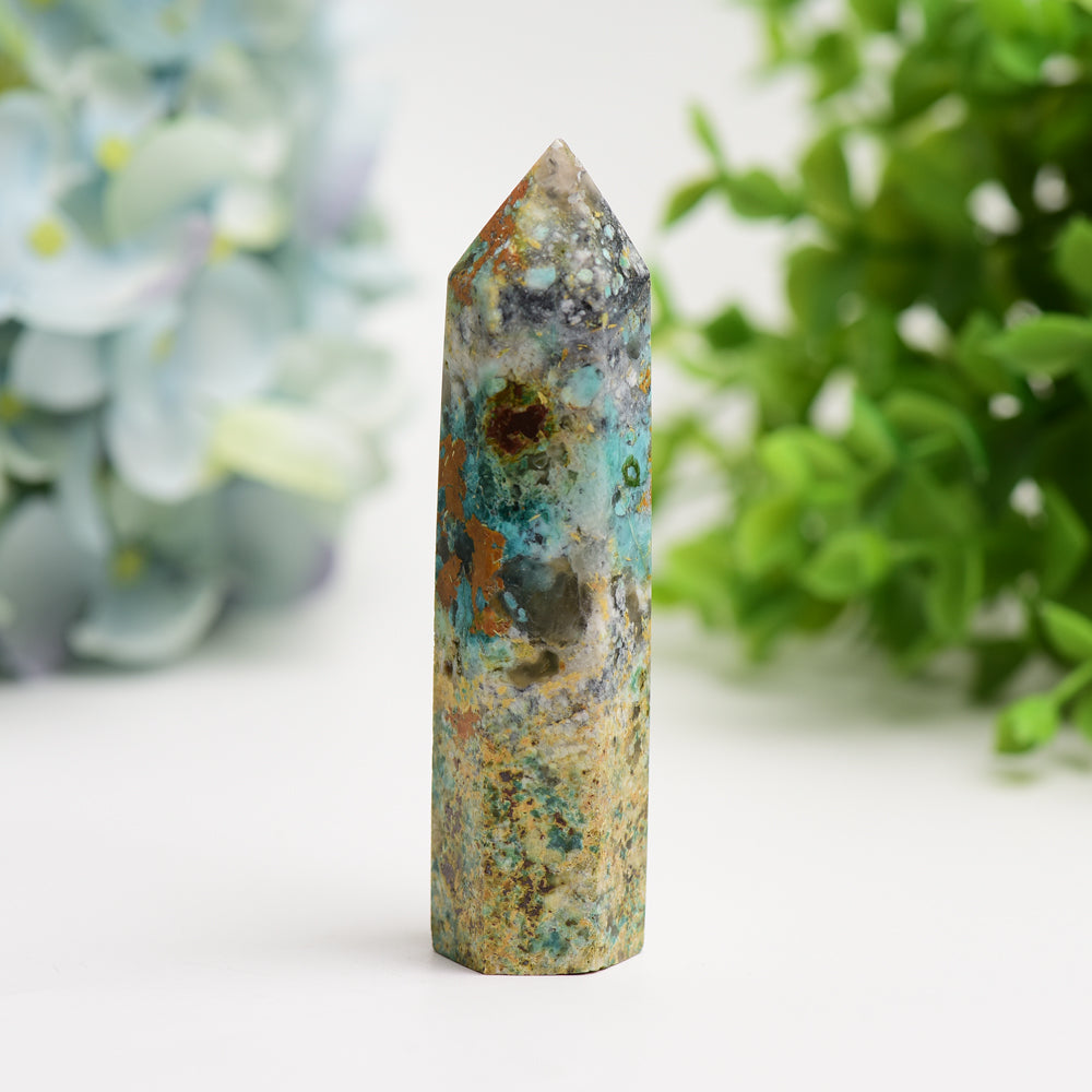 3.3"-4.0" Imperial Jasper Crystal Point Crystal Healing Bulk Wholesale