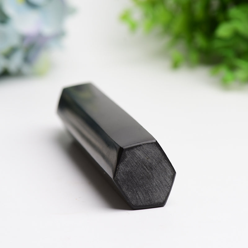 6.0"-8.0" Black Tourmaline Crystal Tower Bulk Wholesale