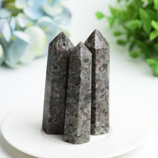 2.5"-4.0" Yooperlite Crystal Points Crystal Healing Bulk Wholesale