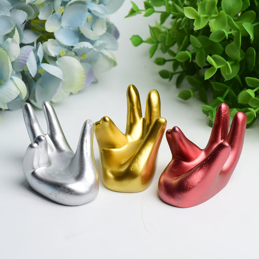 Resin Stands Disply Holder for Sphere Crystal Healing Bulk Wholesale
