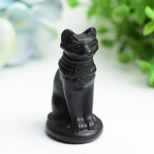 Black Obsidian Cartoon Carvings Crystal Healing Bulk Wholesale
