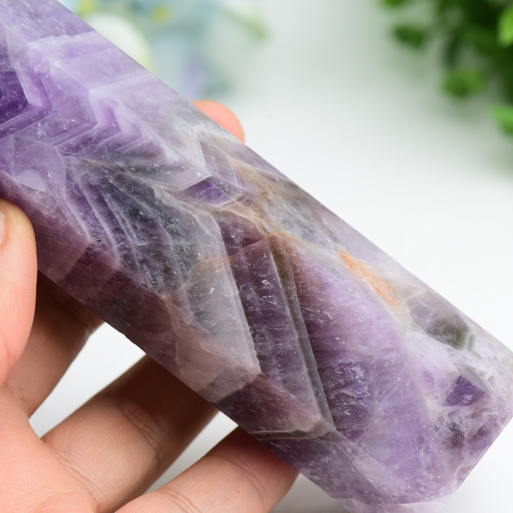 6.0"-8.0" Dream Amethyst Crystal Tower Crystal Healing Bulk Wholesale