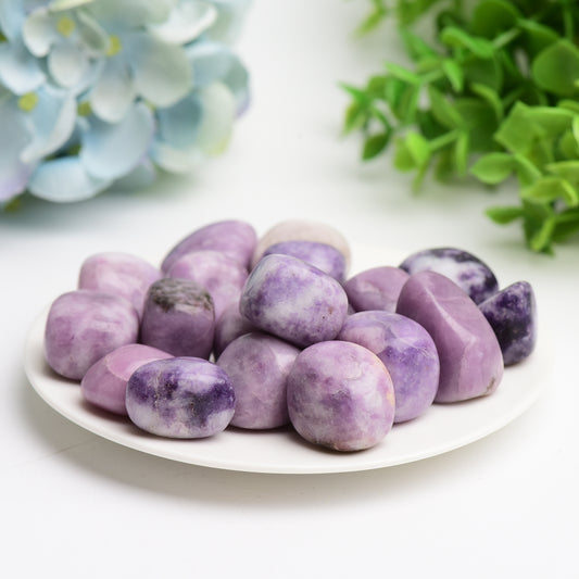 Purple Mica Crystal Tumbles Crystal Healing Bulk Wholesale