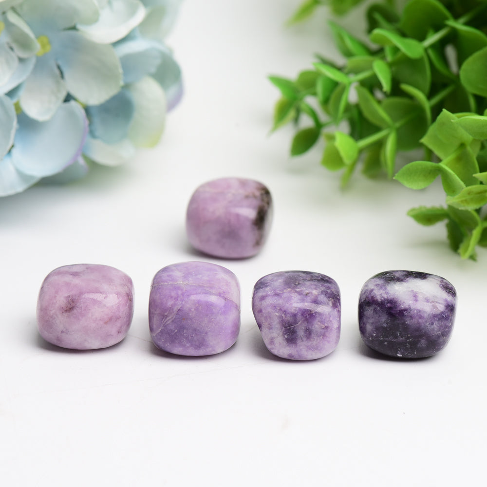 Purple Mica Crystal Tumbles Crystal Healing Bulk Wholesale