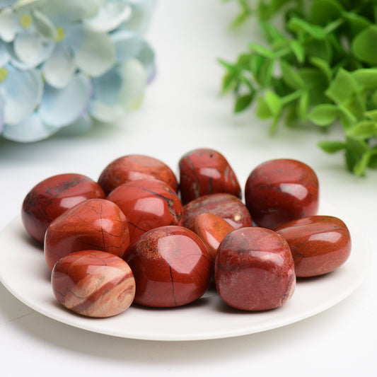 Red Jasper Crystal Tumbles Crystal Healing Bulk Wholesale