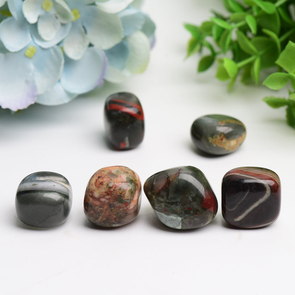 Blood Stone Crystal Tumbles Crystal Healing Bulk Wholesale