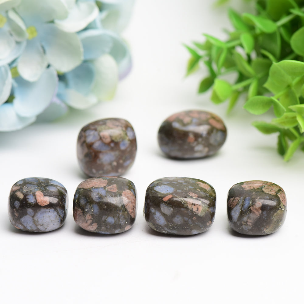 Blue Que Sera Crystal Tumbles Crystal Healing Bulk Wholesale