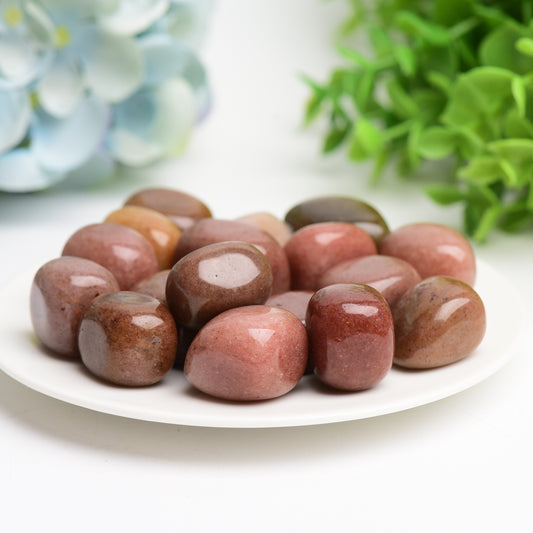Red Aventurine Crystal Tumble Crystal Healing Bulk Wholesale