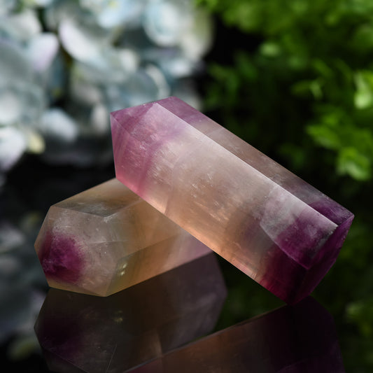 4.0"-5.0" Rainbow Fluorite Crystal Tower Bulk Wholesale