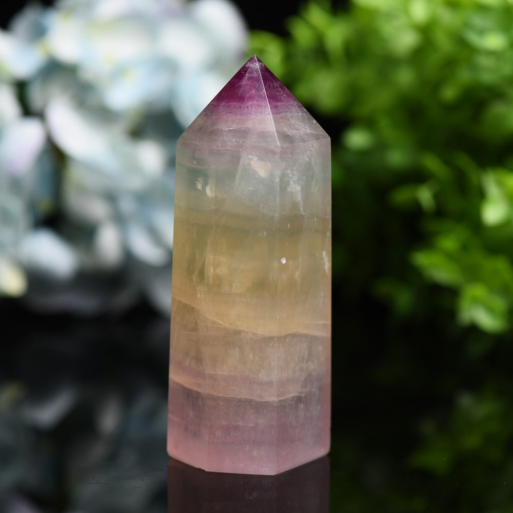 4.0"-5.0" Rainbow Fluorite Crystal Tower Bulk Wholesale