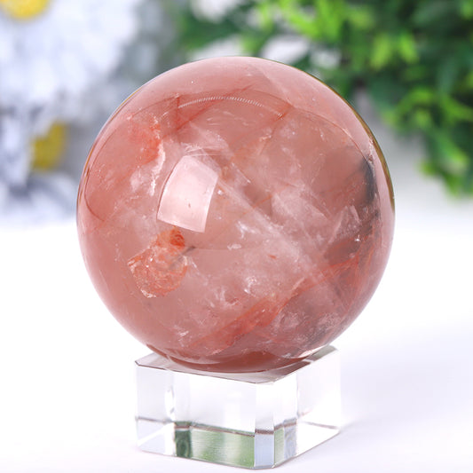 Fire Quartz Sphere