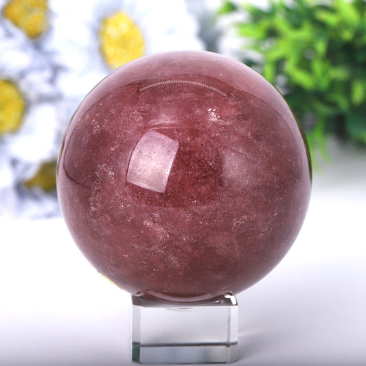 Strawberry Quartz Sphere