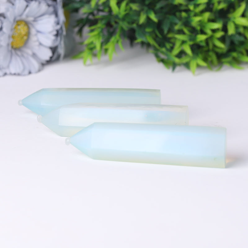 Wholesale Gemstone Tower High Quality Opalite Crystal Point Obelisk Tower