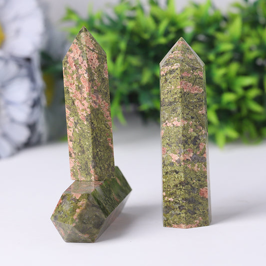 Wholesale Natural Unakite Points