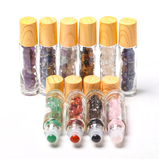 3.4" Crystal Oil Rollers 10 Pieces