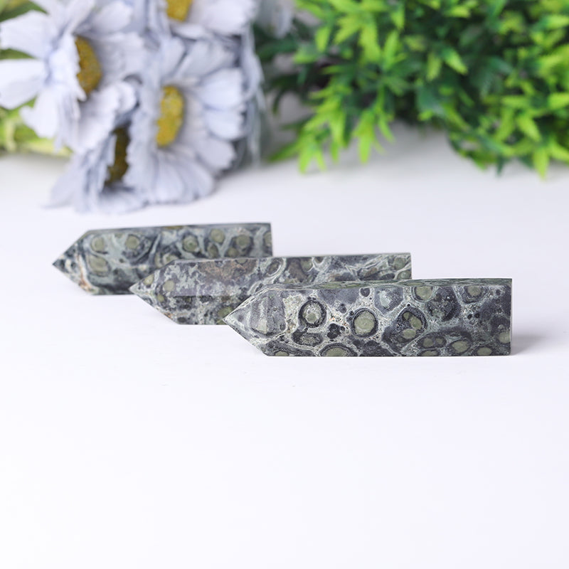 Natural Crystal High Quality Kambaba Point Wand