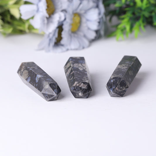 Wholesale Natural Que Sera Point Llanite Healing Stone for Collection