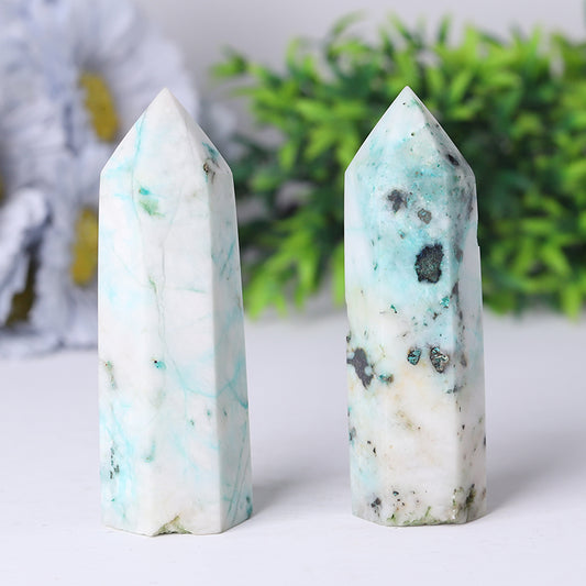 Wholesale Natural Polished Phoenix Stone Tower Healing Crystal Stones Crystal Point