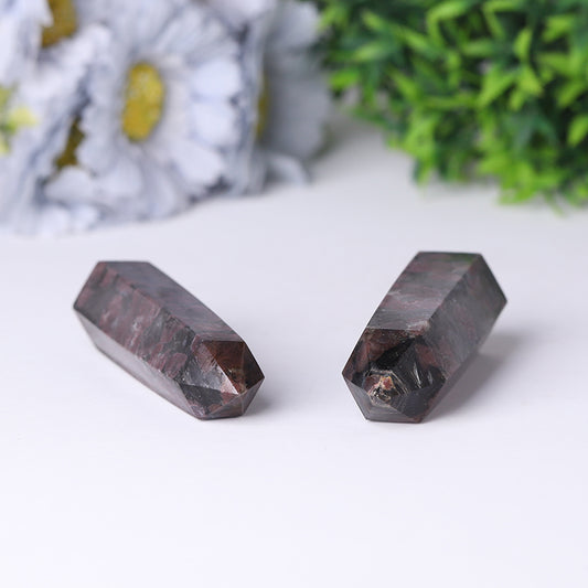 Wholesale Natural High Quality Astrophlite with Garnet Healing Crystal Points for Fengshui Decoration