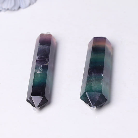 Rainbow Fluorite Double Terminated Points fo Healing