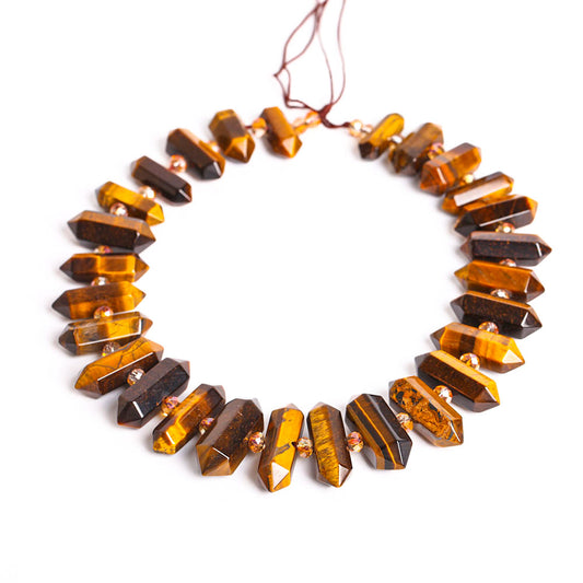 Tiger Eye Crystal Chain String for DIY