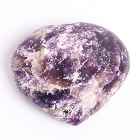 Lepidolite Heart Shape Free Form