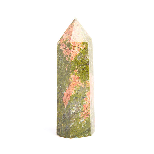 Set of 3 Unakite Crystal Point