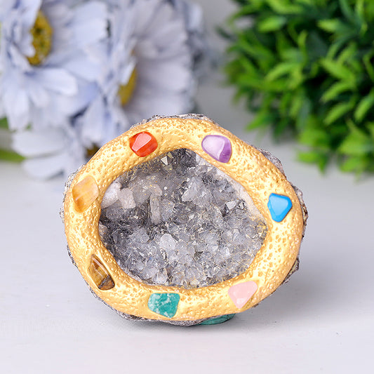 Druzy Agate Geodes for Sale