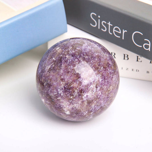 Lepidolite Sphere