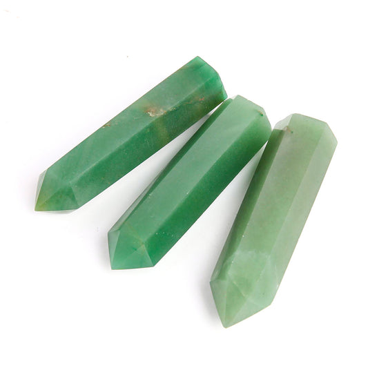 Set of 3 Aventurine Crystal Points